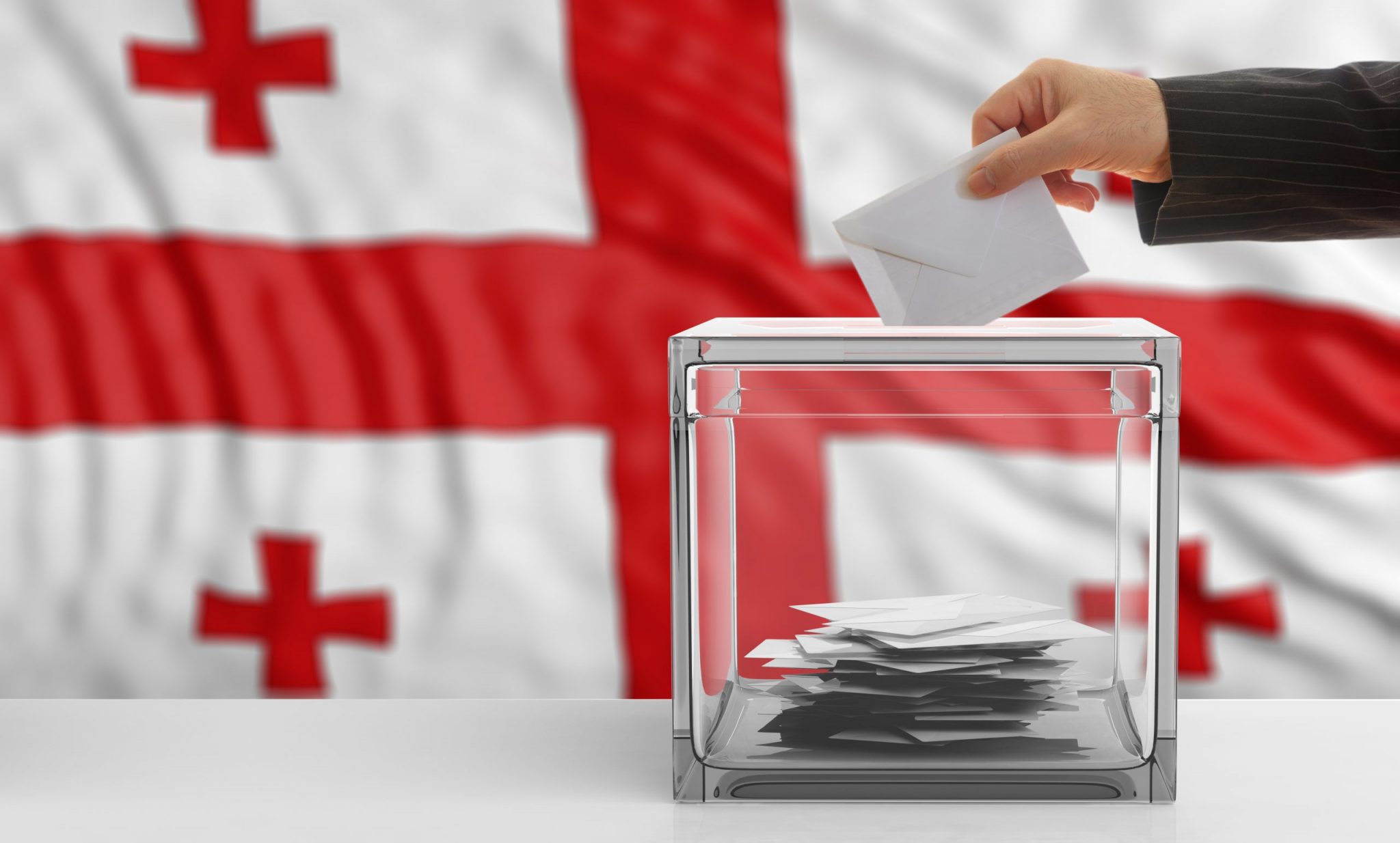 Republic of Georgia ballot box