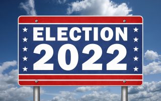 sign saying election 2022